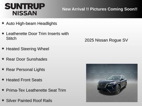 Used 2025 Nissan Rogue SV w/ SV Premium Package FWD image 12