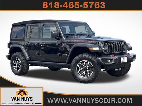 Used 2024 Jeep Wrangler Unlimited Rubicon w/ Safety Group AWD/4WD image 1