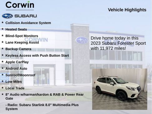 Used 2023 Subaru Forester Sport AWD/4WD image 6