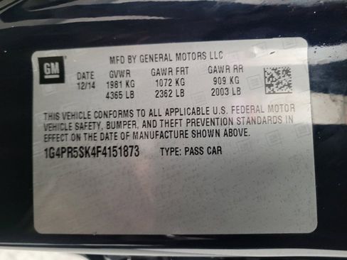 Used 2015 Buick Verano Convenience image 33