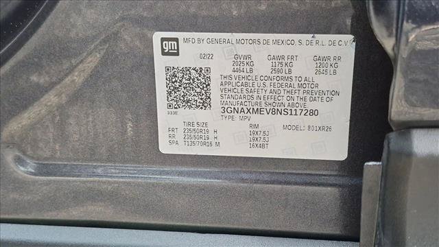 Used 2022 Chevrolet Equinox RS FWD image 24