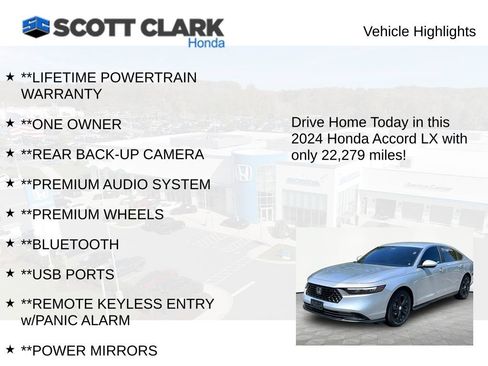 Used 2024 Honda Accord LX image 11
