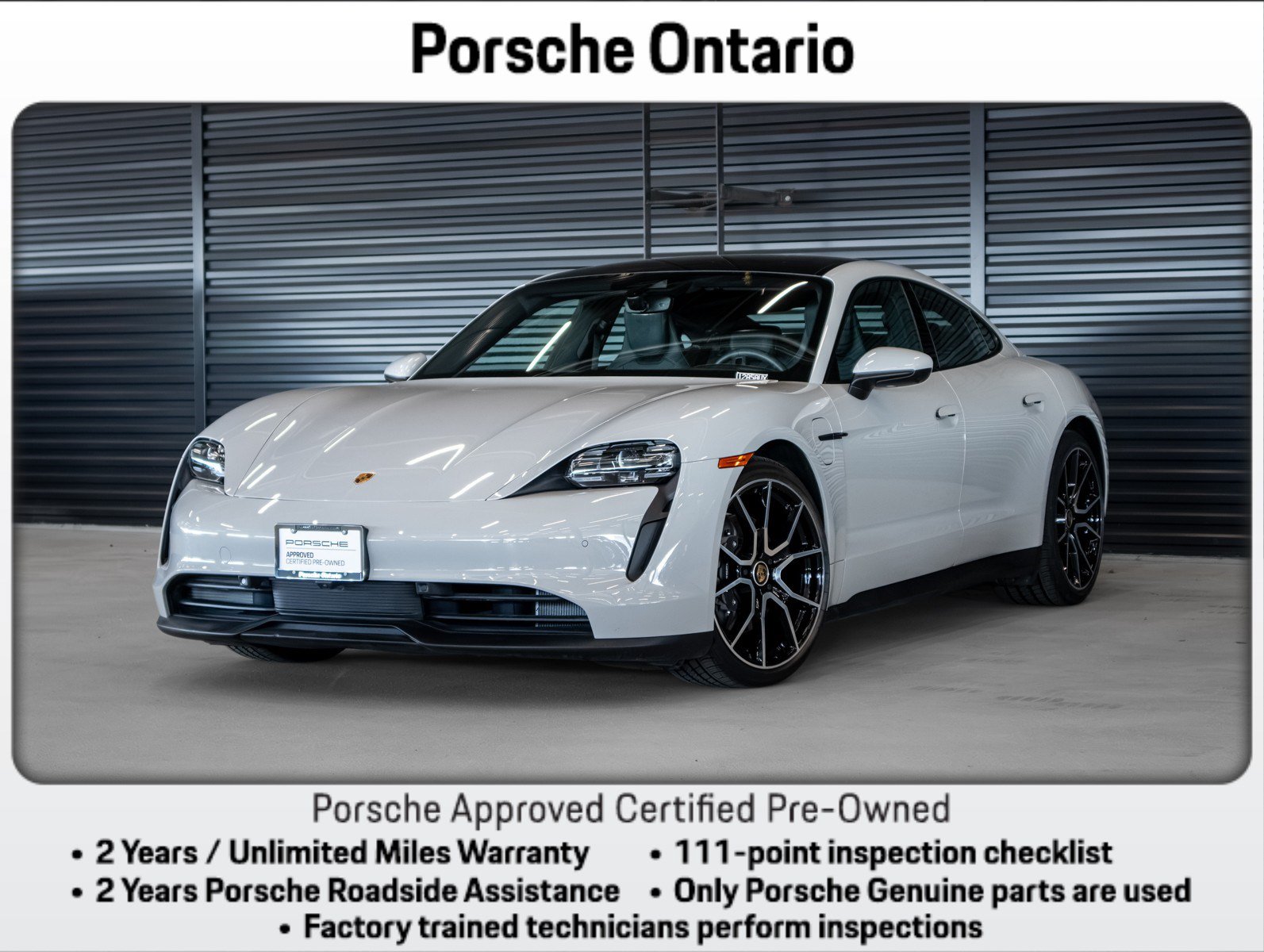 Certified 2024 Porsche Taycan w/ Premium Package RWD image 1