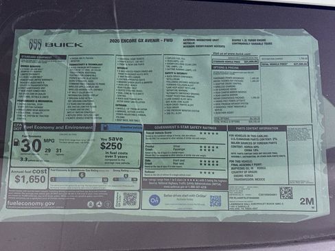 New 2026 Buick Encore GX Avenir w/ Avenir Technology Package FWD image 19