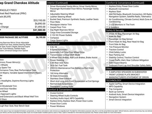 Used 2018 Jeep Grand Cherokee Altitude image 29
