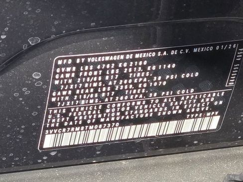 New 2026 Volkswagen Tiguan S FWD image 14