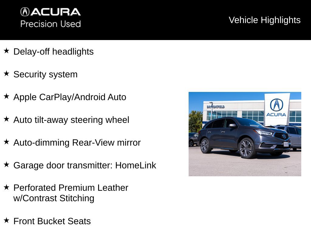 Certified 2019 Acura MDX w/ Technology Package AWD/4WD image 21