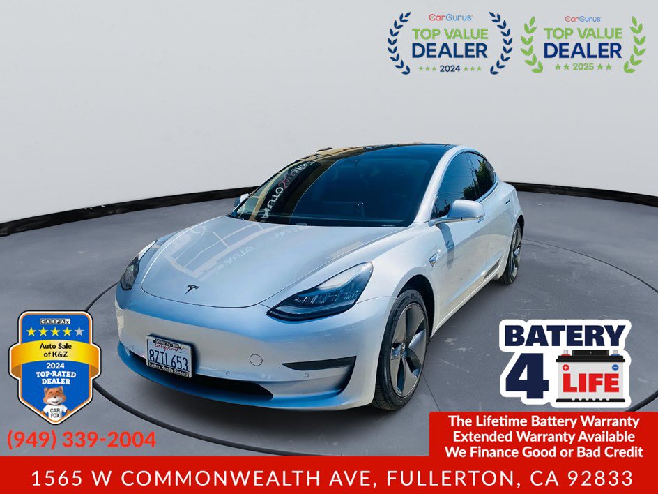 Used 2018 Tesla Model 3 Long Range RWD image 1