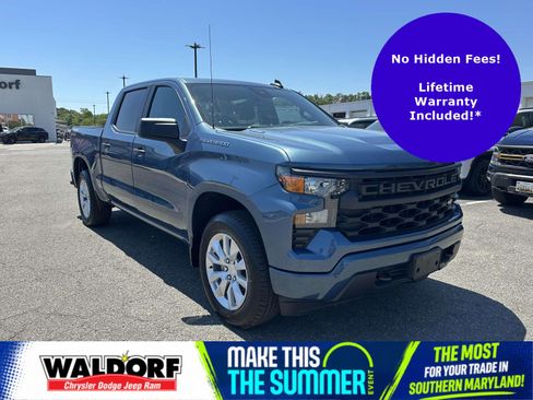 Used 2024 Chevrolet Silverado 1500 Custom AWD/4WD image 1