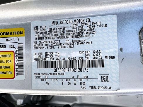 Used 2013 Ford Fusion SE FWD image 33