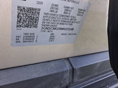 Used 2021 Chevrolet Tahoe LT RWD image 22