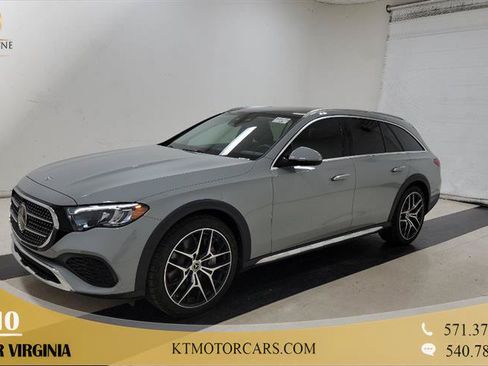 Used 2025 Mercedes-Benz E 450 4MATIC All-Terrain Wagon w/ Driver Assistance Package image 1