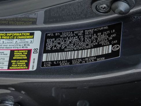 Used 2023 Lexus ES 350 w/ Premium Package FWD image 65