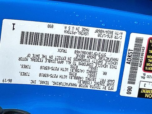 Used 2019 Toyota Tundra TRD Pro AWD/4WD image 40