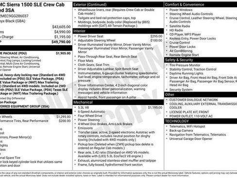 Used 2016 GMC Sierra 1500 SLE w/ SLE Value Package image 22