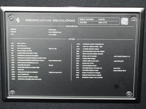 Used 2024 Ferrari 296 GTS RWD image 37