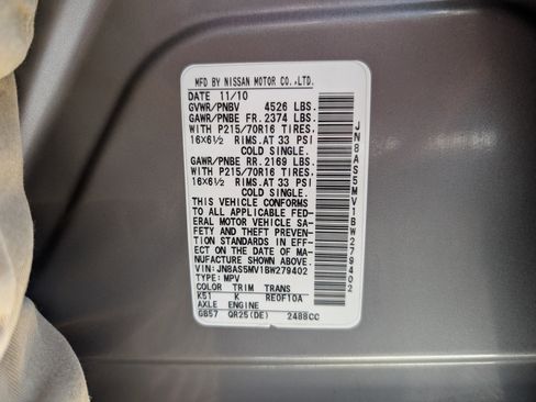 Used 2011 Nissan Rogue S image 22