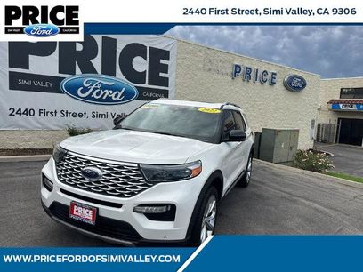 Certified 2022 Ford Explorer Platinum w/ Equipment Group 601A