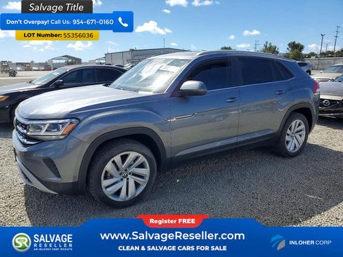 Used 2021 Volkswagen Atlas Cross Sport SE FWD image 1