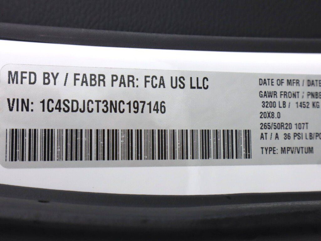 Used 2022 Dodge Durango R/T w/ Trailer Tow Group IV AWD/4WD image 53