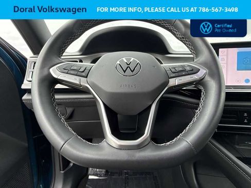 Certified 2024 Volkswagen Atlas Cross Sport SE w/ Black Wheel Package FWD image 15
