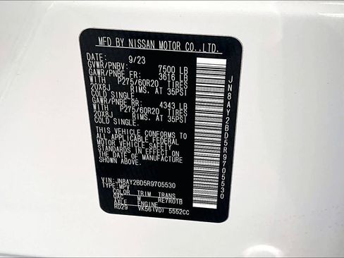 Certified 2024 Nissan Armada SL image 33