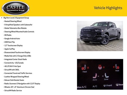 Used 2026 RAM 1500 Big Horn AWD/4WD image 12