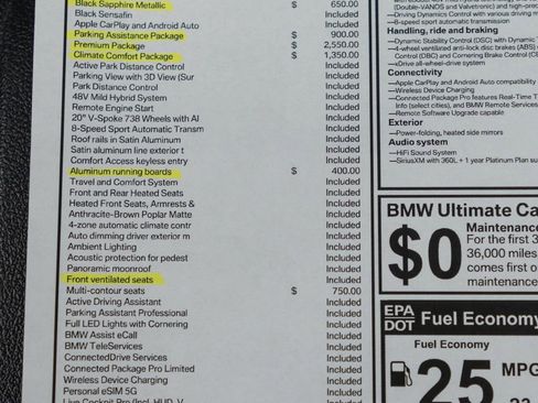 Used 2024 BMW X5 xDrive40i w/ Premium Package image 67