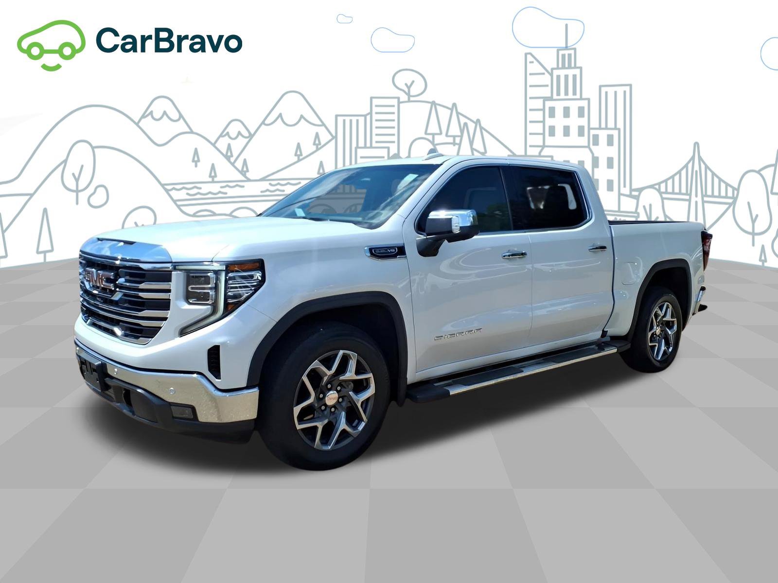 Certified 2023 GMC Sierra 1500 SLT w/ SLT Premium Plus Package RWD image 1