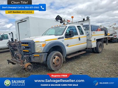 Used 2015 Ford F550 4x4 SuperCab Super Duty