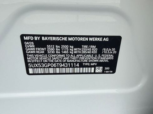 New 2026 BMW X3 xDrive30 AWD/4WD image 20
