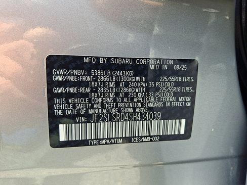Used 2025 Subaru Forester Limited AWD/4WD image 26