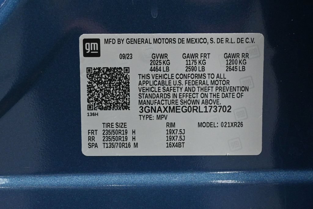Certified 2024 Chevrolet Equinox RS FWD image 15