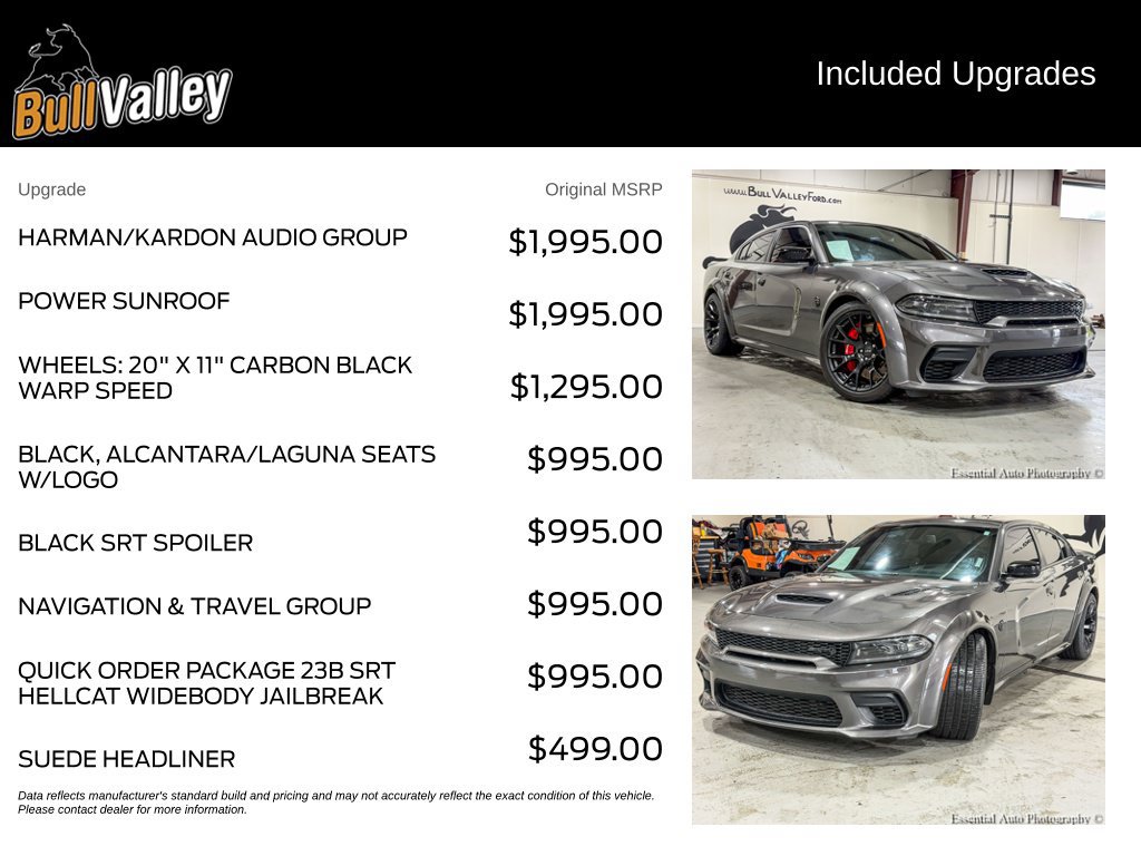 Used 2023 Dodge Charger SRT Hellcat w/ Harman/Kardon Audio Group RWD image 9