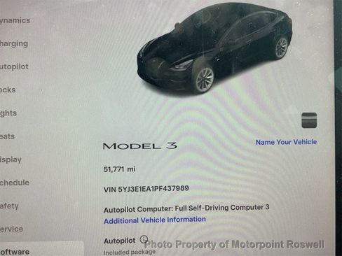 Used 2023 Tesla Model 3 Standard Range RWD image 3