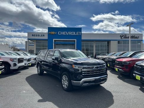 Used 2022 Chevrolet Silverado 1500 LTZ w/ Technology Package AWD/4WD image 1