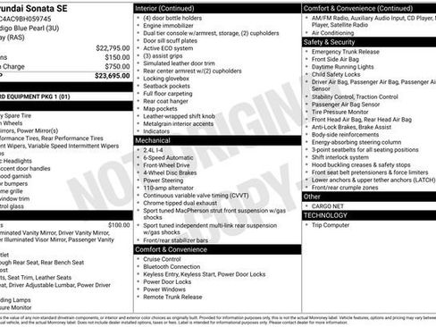 Used 2011 Hyundai Sonata SE image 10