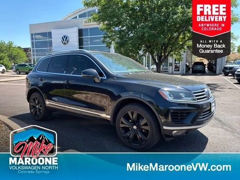 Used 2017 Volkswagen Touareg Wolfsburg Edition AWD/4WD image 1