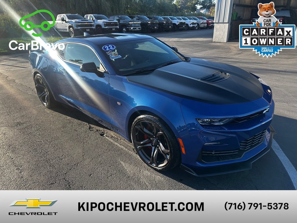 Certified 2022 Chevrolet Camaro SS RWD image 1