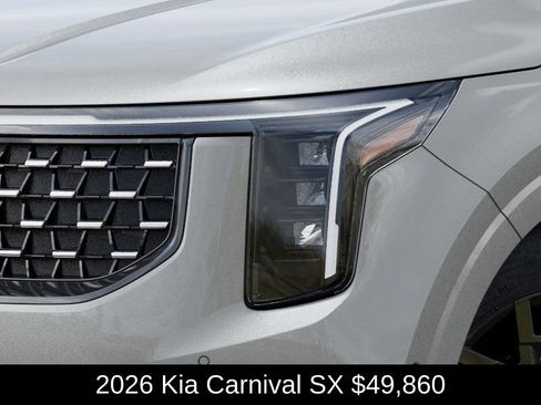 New 2026 Kia Carnival SX w/ SX Dark Edition Package FWD image 10