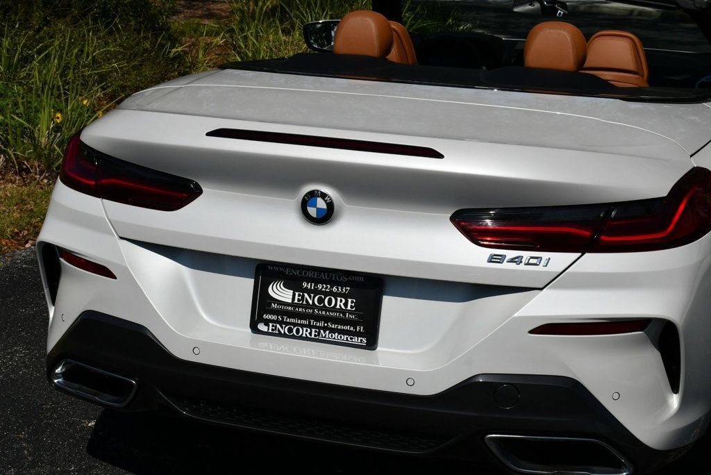 Used 2020 BMW 840i Convertible w/ M Sport Package RWD image 40