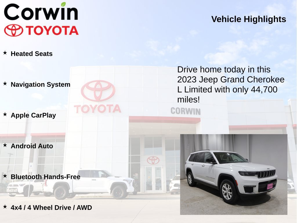 Used 2023 Jeep Grand Cherokee L Limited AWD/4WD image 6