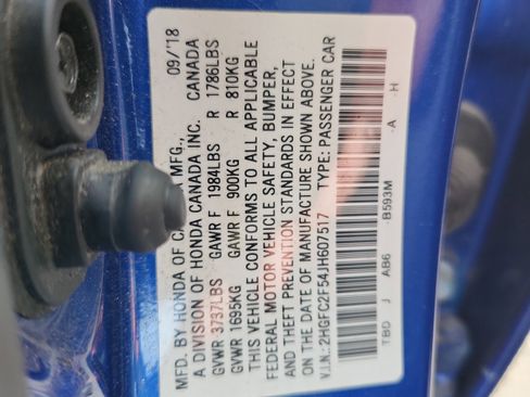 Used 2018 Honda Civic LX image 11