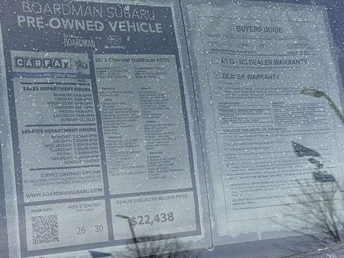 Used 2023 Chevrolet TrailBlazer ACTIV w/ Convenience Package image 29