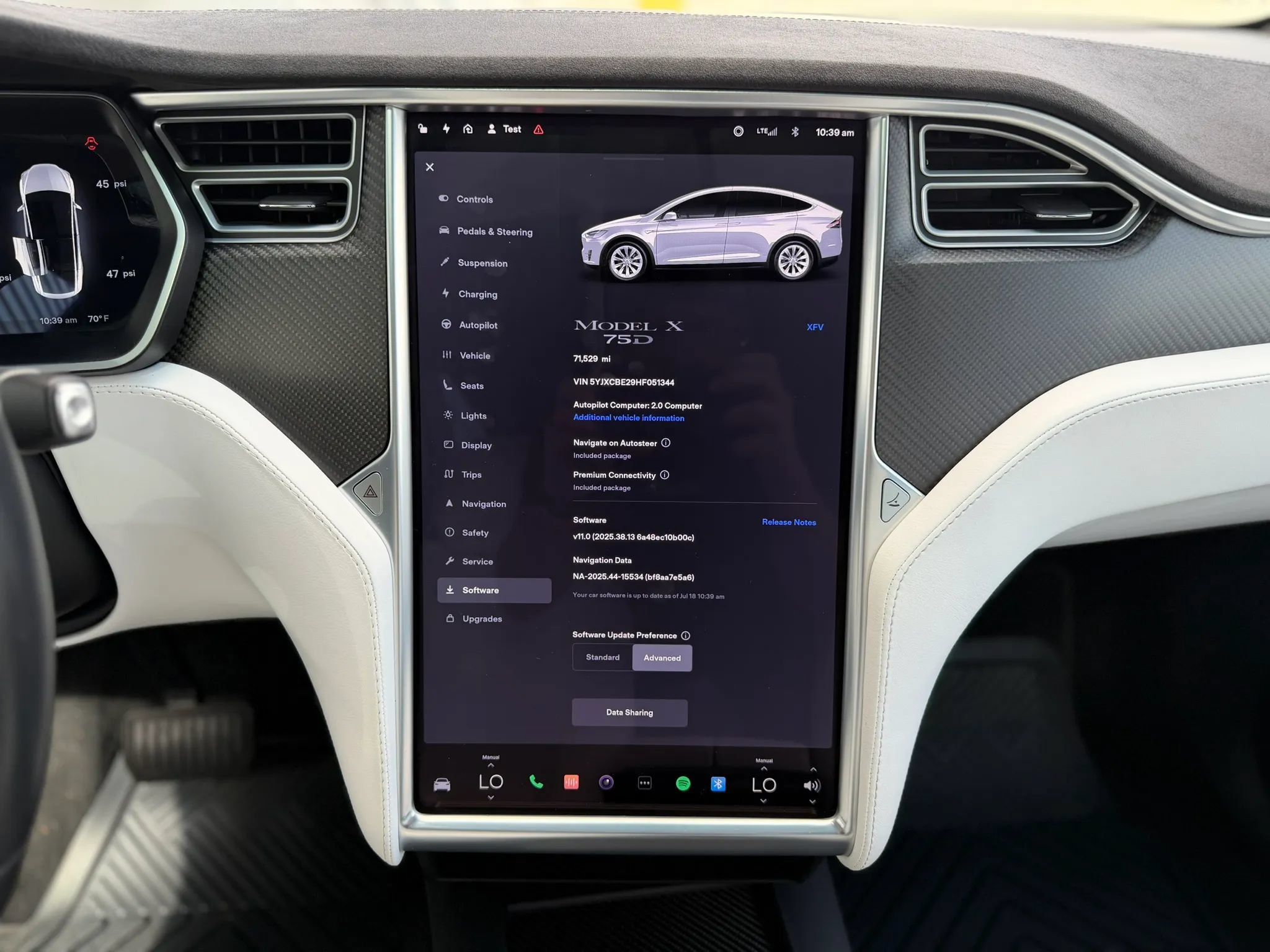 Used 2017 Tesla Model X 75D AWD/4WD image 21