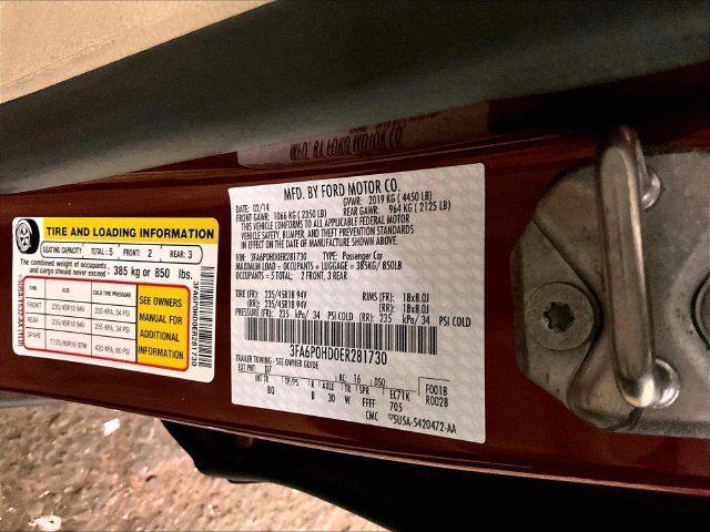 Used 2014 Ford Fusion SE w/ Equipment Group 202A FWD image 33