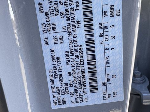 New 2026 Ford F250 Lariat w/ Black Appearance Package image 52