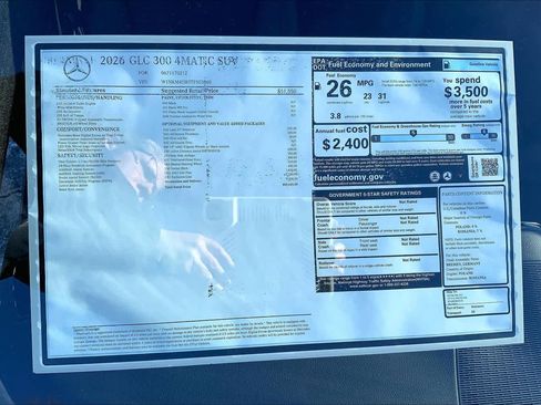 New 2026 Mercedes-Benz GLC 300 4MATIC image 27