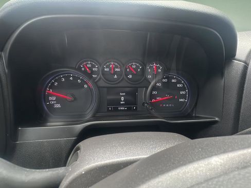 Used 2021 Chevrolet Silverado 1500 Custom w/ LPO, Dark Essentials Package RWD image 14