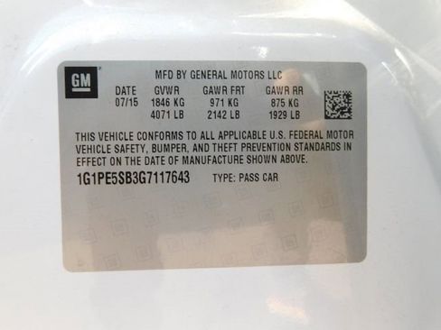 Used 2016 Chevrolet Cruze LT image 18